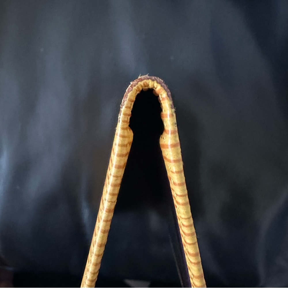 Authentic Louis Vuitton Eli Card Holder in Yellow and Purple - Picture 7 of 9